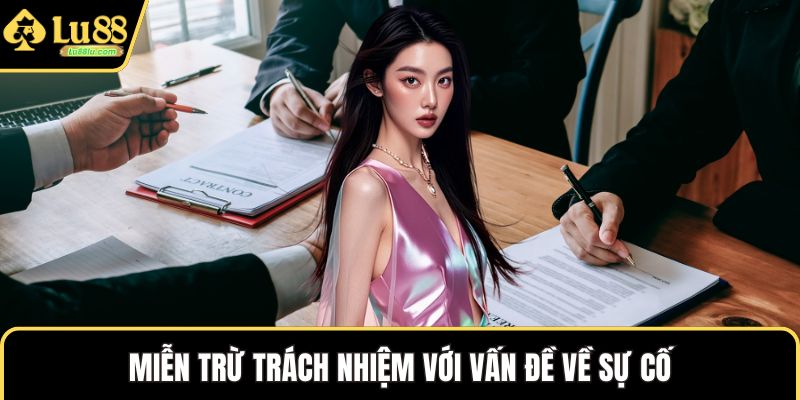 Miễn trừ trách nhiệm với vấn đề về sự cố