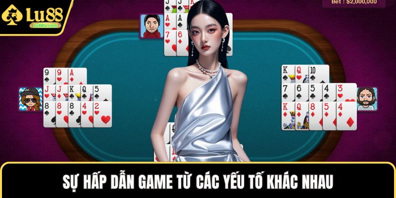 Sự hấp dẫn game từ các yếu tố khác nhau
